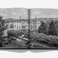 Open photo book, "Baur Au Lac: A Legacy by the Lake" by Assouline, displaying a black and white photograph of historic European architecture, a tranquil canal, and lush trees viewed from above—evoking the timeless charm of Zurich and capturing the elegant ambiance reminiscent of luxury hotels.