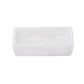 The Nashi Home Bath Collection, Swirl White soap dish is rectangular and features a simple, smooth design in white resin.