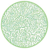 Block Print Leaves Collection - Green,