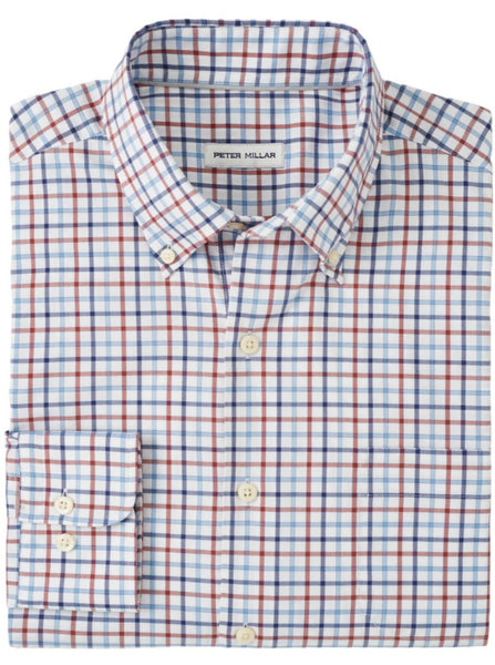 Peter Millar Calgary Crown Lite Cotton Stretch Sport Shirt