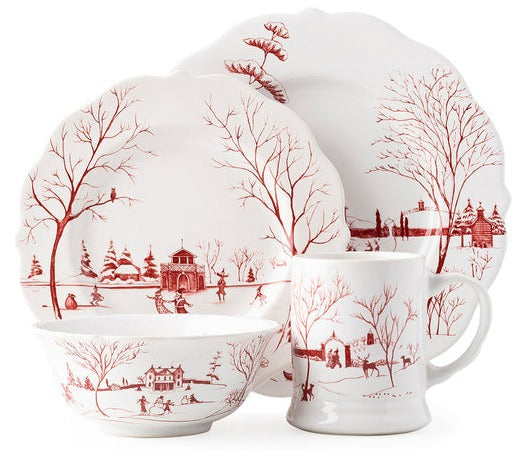 Juliska Country Estate Winter Frolic Ruby Collection