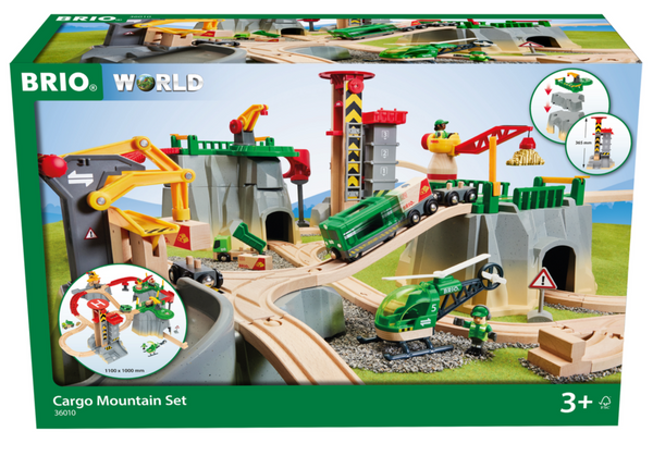 BRIO World Cargo Mountain Set