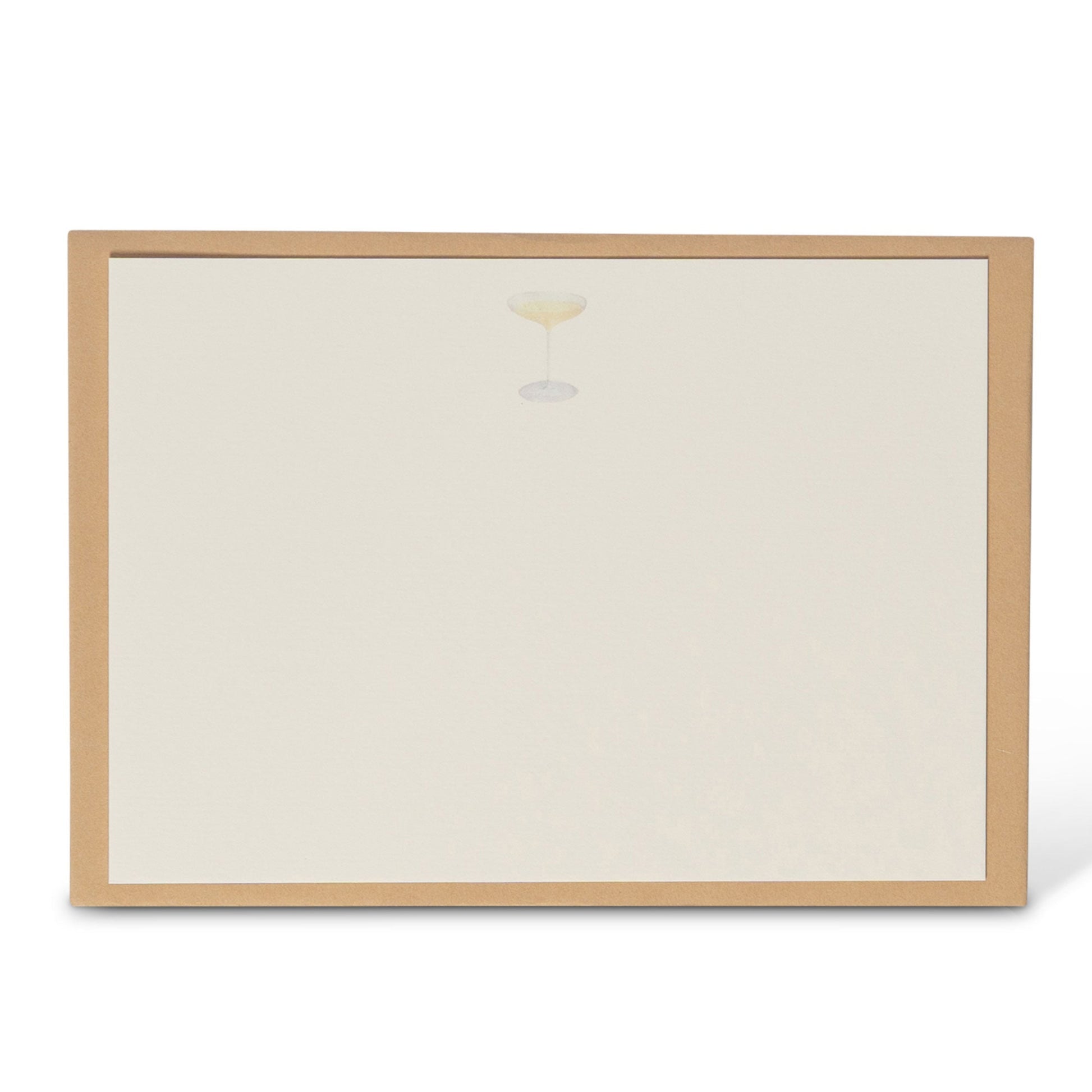 The Chic Gift Hamper by Sharland England features a cork bulletin board with a subtle wine glass stain near the top—an elegant touch for displaying notes, photos, or reminders alongside artisanal gifts or hand-poured candles.
