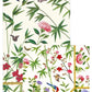 From Caspari’s Chinese Silk Ivory Collection, these eco-friendly, biodegradable triple-ply napkins feature two overlapping botanical designs with bamboo, flowers, butterflies, and birds on a light background.