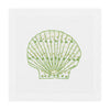 Speckled Shell Coaster Set - Green