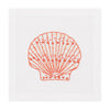 Speckled Shell Coaster Set - Coral