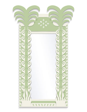 FLEUR x Cece Bowman Coco Palm Floor Mirror