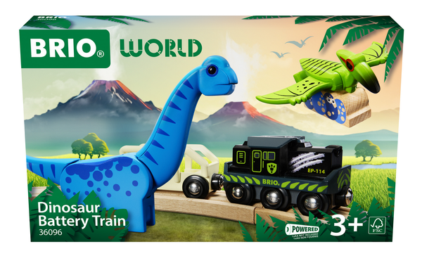 Brio World Dinosaur Battery Train