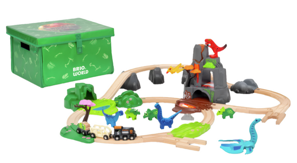 Brio World Train Set Dinosaur Deluxe Set