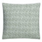 Rectangular pillow from the Duma Diamond Bedding Collection by Matouk, featuring a textured harlequin-patterned fabric in light grey and white tones, crafted from luxurious Egyptian cotton percale, displayed against a plain white background.