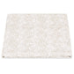 The Duma Diamond Bedding Collection by Matouk features a folded, beige and white textured fabric with a geometric diamond pattern in the Schumacher-inspired style, elegantly displayed on a white background.
