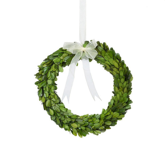 Preserved Boxwood Wreath - Thumbnail 2