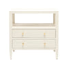 Jarin Nightstand Collection - White Faux