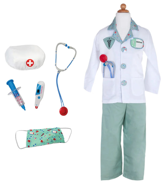 Great Pretenders Green Doctor Set with Accessories