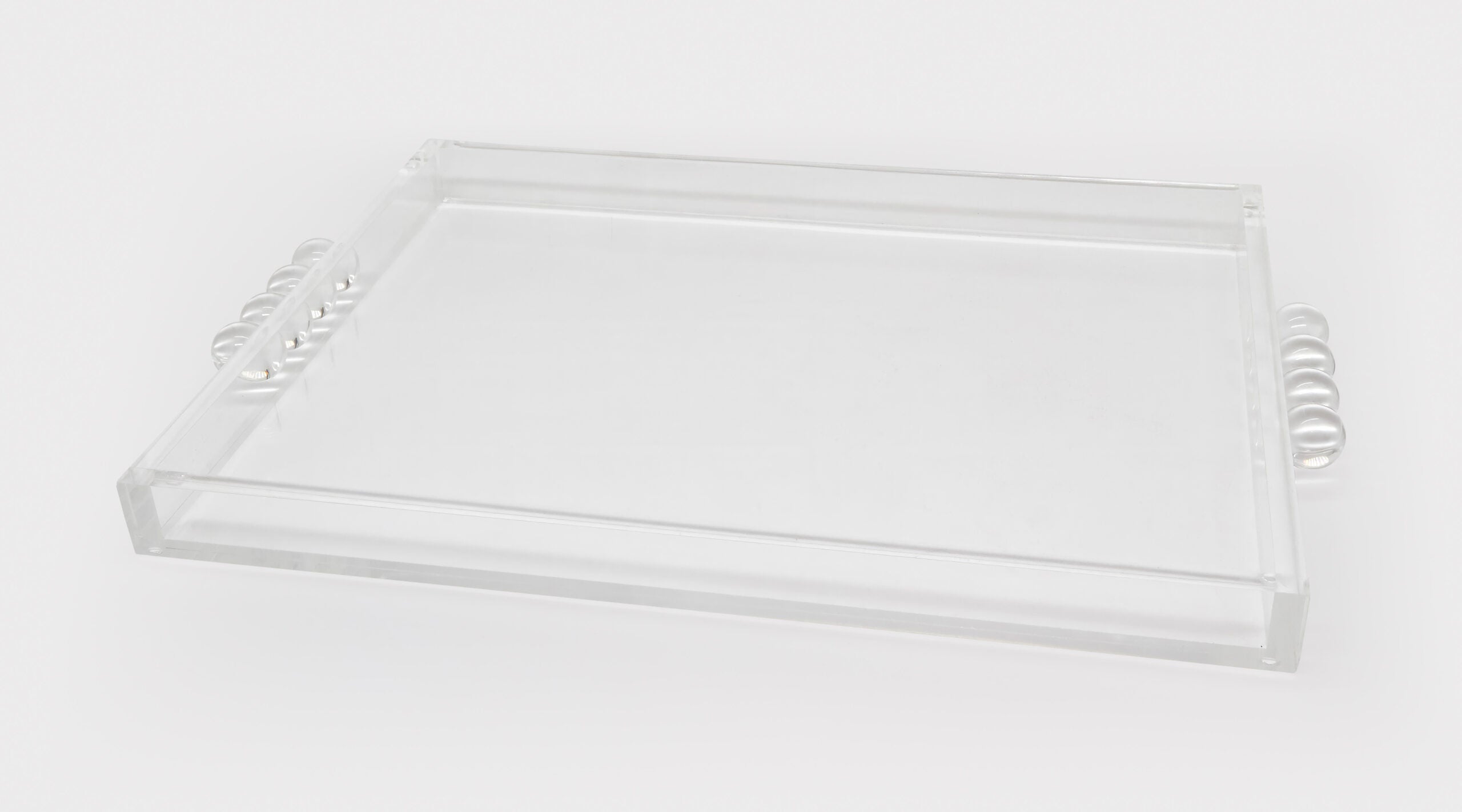 Acrylic Tray with Bubble Handles Collection - Thumbnail 4