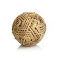 The Zodax Rattan Fill Ball Collection features woven rattan balls on a white background, adding an organic touch to your natural home decor.