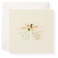 The Karen Adams Make A Wish Gift Enclosures are square birthday cards with a wrapped gift, bow, flower, and "Happy Birthday!" tag—perfect for gifting. Each card comes with an envelope partially visible behind it.