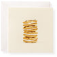 The Flour Shoppe Gift Enclosures by Karen Adams feature a stack of seven chocolate chip cookies on a square, natural white card with an envelope—ideal for gift cards or special notes.