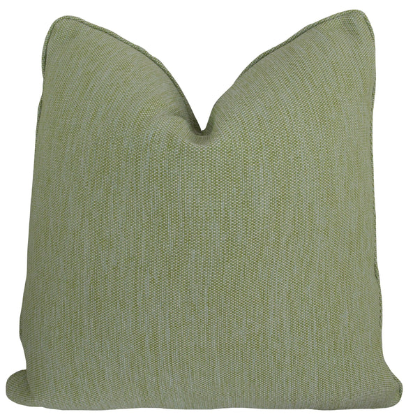 Green Cassis Pillow with Self Welt