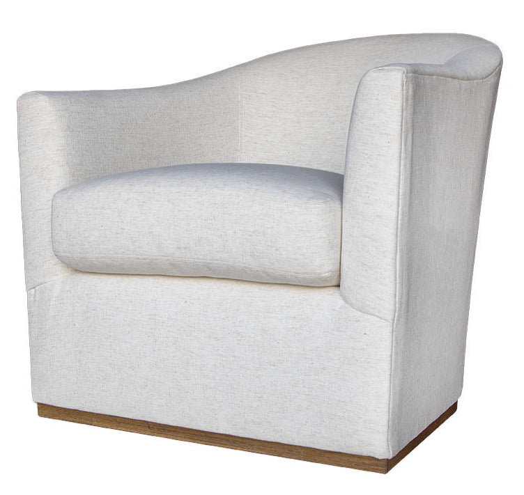 Lee Industries Barrel Swivel Chair