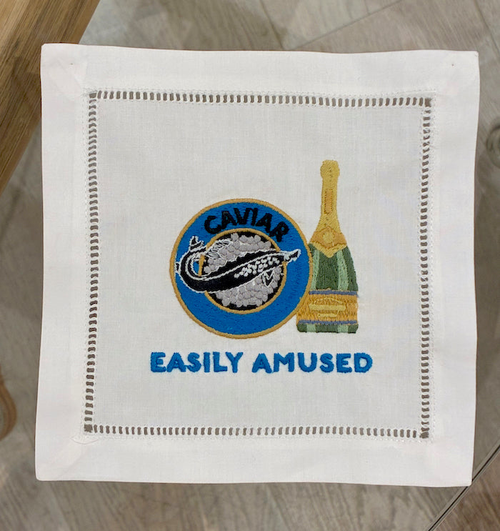 Easily Amused Cocktail Napkins - Thumbnail 4