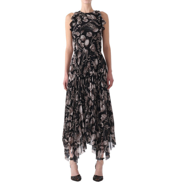 Jason Wu Collection Pleated Chiffon Dress