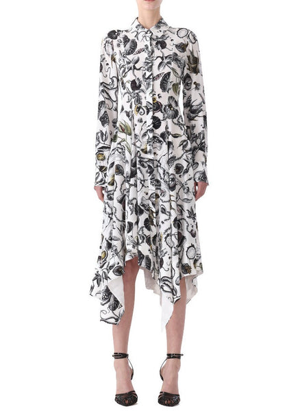 Jason Wu Collection Asymmetric Silk Dress