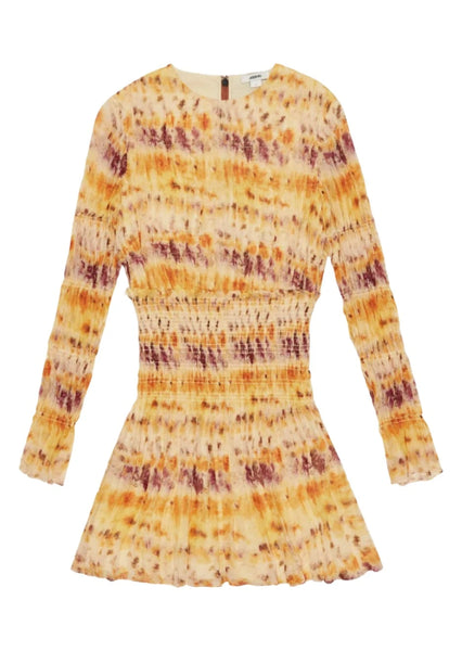 Jason Wu Printed Silk Crinkle Chiffon Dress