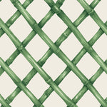 Add a fresh touch to your table with the Hester & Cook Lattice Napkin Collection, featuring a green bamboo lattice pattern on a light background—perfect for placemats or cocktail napkins.