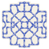 Die-cut Bamboo Placemat Collection - Blue