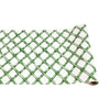 Paper Runner Collection - Green Lattice