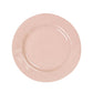 The Juliska Puro Blush Dinnerware Collection features a plain, round light pink ceramic plate in a soft blush hue—ideal for stylish table settings or adding a modern, timeless touch to your collection.