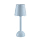 The Addison Ross Scallop LED Lamp is a modern, cordless bedside light featuring a scalloped-edge shade and round base, displayed against a plain white background.
