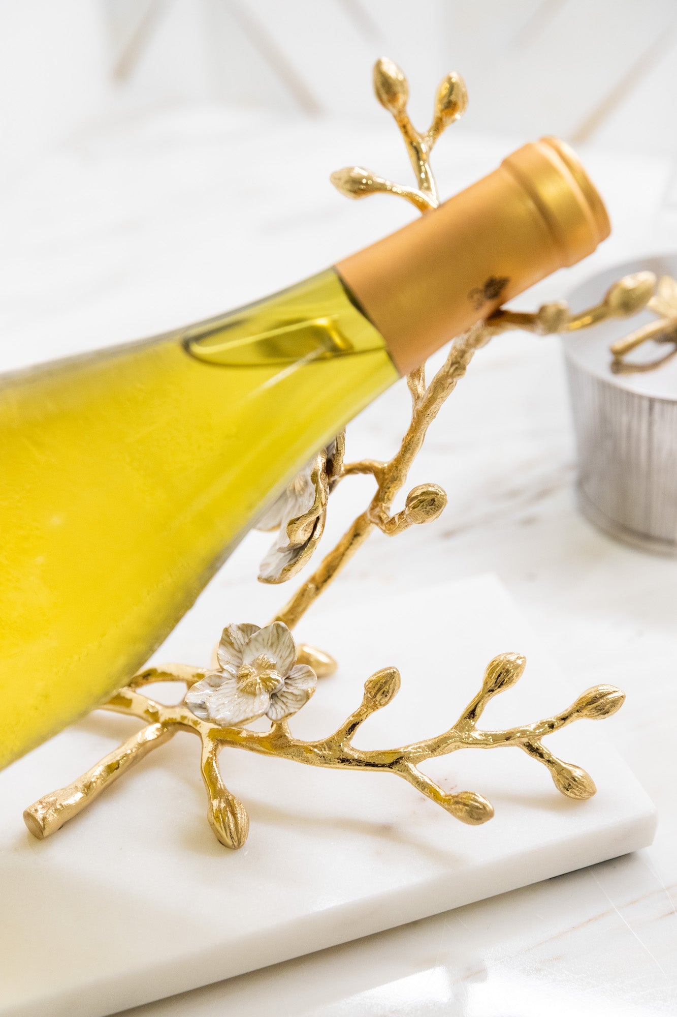 Michael Aram Orchid Wine Rest - Thumbnail 4