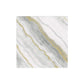 The Caspari Marble Grey Collection features square, eco-friendly triple-ply napkins with a white background and gray and gold marble diagonal streaks for durability and style.
