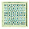 Majorelle Napkin Set - White, Blue & Green