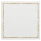 The Kim Seybert Impression Napkin Set features white linen napkins with a thin gold embroidered border, adding elegance to any table setting.