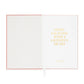 The Sugar Paper Gratitude Sage Journal features a striped left page and a right page with "START EACH DAY WITH A GRATEFUL HEART" in gold—perfect for your daily check-in and appreciation practice.