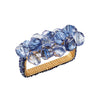 Pop Rocks Napkin Ring - Navy/Blue