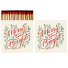 Box of 60 Matches - Merry & Bright