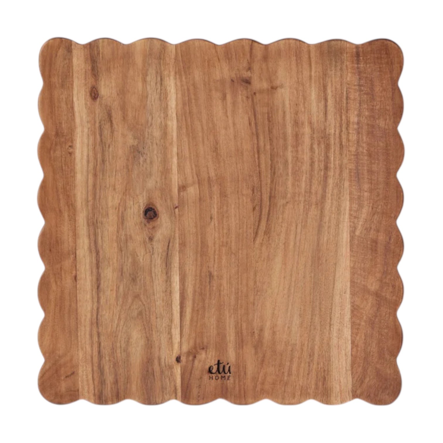 Scalloped Serving Board, Large Square