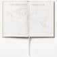 The Bon Voyage Travel Journal by PrintWorks features an open world map with "Countries I Have Visited So Far" across two pages and a central ribbon bookmark—perfect for recording your next adventure.