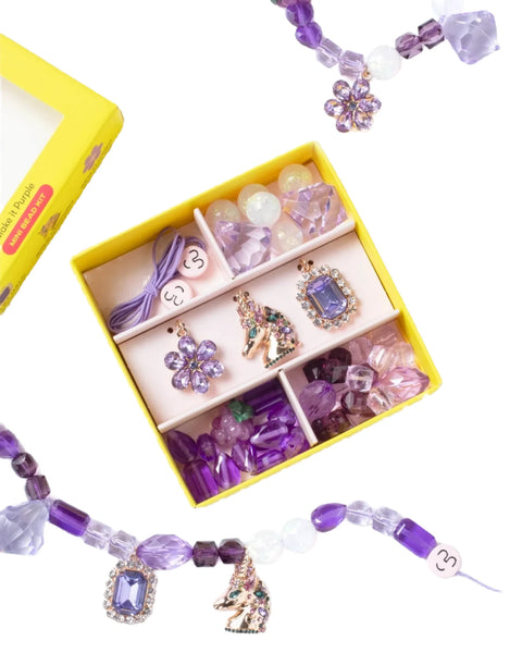 Super Smalls Make It Purple Mini Bead Kit