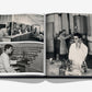 Open to a page from Assouline’s 'Robertet: From Seed to Scent,' featuring black-and-white photos of scientists in the lab crafting fragrances and experimenting with natural ingredients.