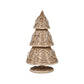 The Provence Holiday Rattan Tree Collection by Juliska features a three-tiered woven rattan Christmas tree with white accents—an artisan-crafted piece perfect for bringing rustic holiday charm to your décor.