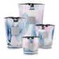 The Baobab Collection Riviera Leopolda Candles feature pastel blue and pink floral designs, reflecting Baobab’s glass-making artistry and the refined elegance of Villa Leopolda.