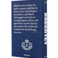 A blue hardcover book, "Robertet: From Seed to Scent" by Assouline, featuring a quote on Robertet's history and scent expertise by Philippe Maubert and a white crest below.