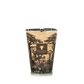 The Baobab Collection Sacred Trees Mankono Candle by Baobab features an illustrated forest design inspired by African textile prints. Displayed on a plain white background, it offers a woody, spicy fragrance.