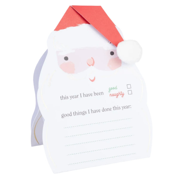 Meri Meri Letter To Santa Card