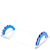 Scallop Handle Photo Tray Collection - Sapphire